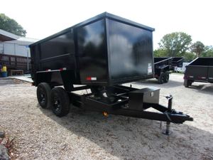 New 2024 Taylor 6 x 12 High Side Dump 12k Trailer
